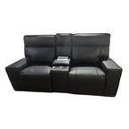 Hilton 2 seater leather electric recliner