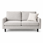 Trend Fabric Sofa -2 Seater Light Grey
