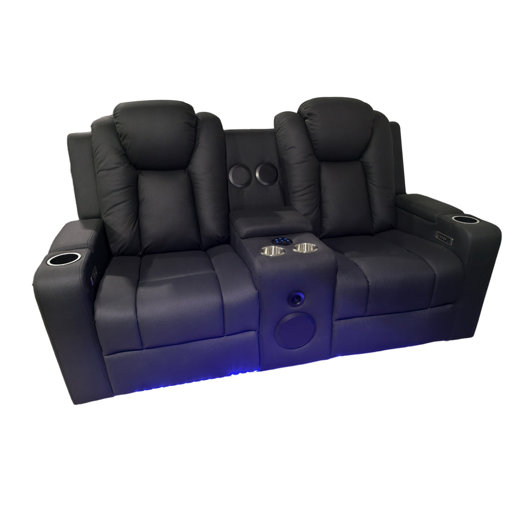 Titan dual motor home theatre recliner suite