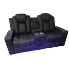 Titan dual motor home theatre recliner suite
