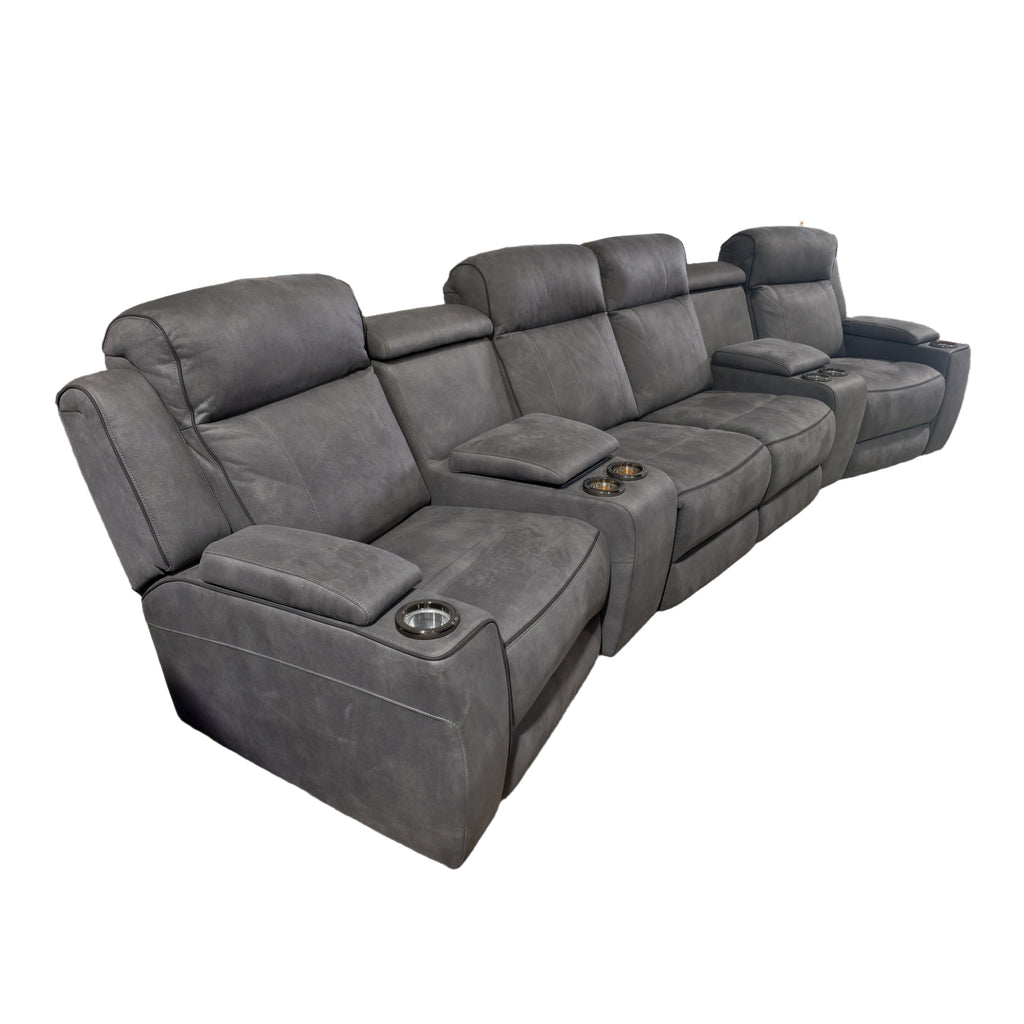 Vegas dual motor home theatre recliner suite