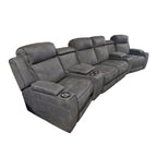 Vegas dual motor home theatre recliner suite