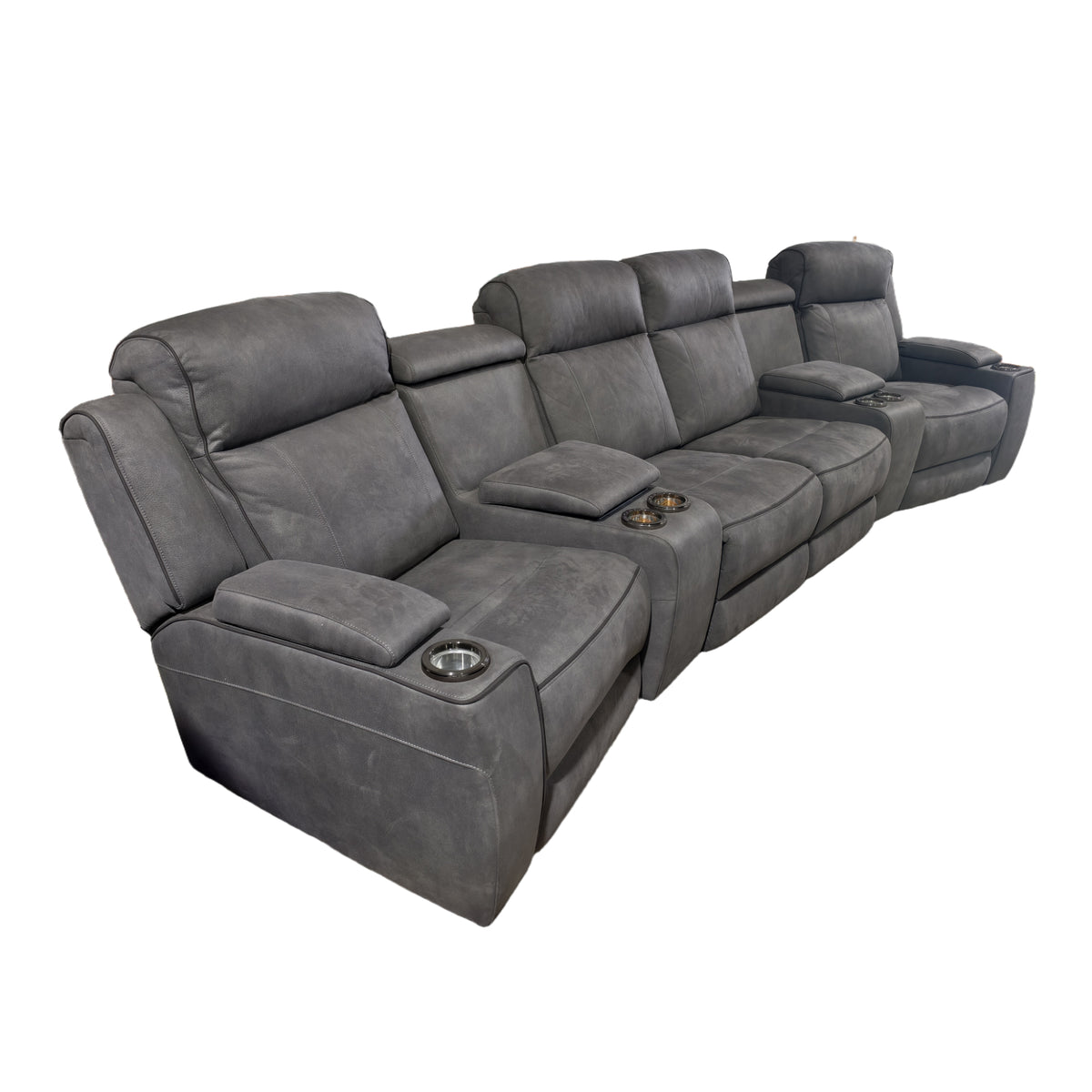 Vegas dual motor home theatre recliner suite