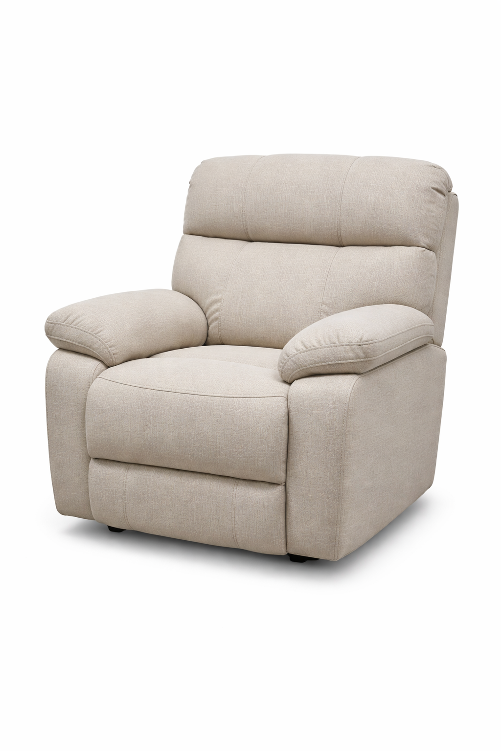 Byron Manual Fabric Recliner Chair -Sand Beige