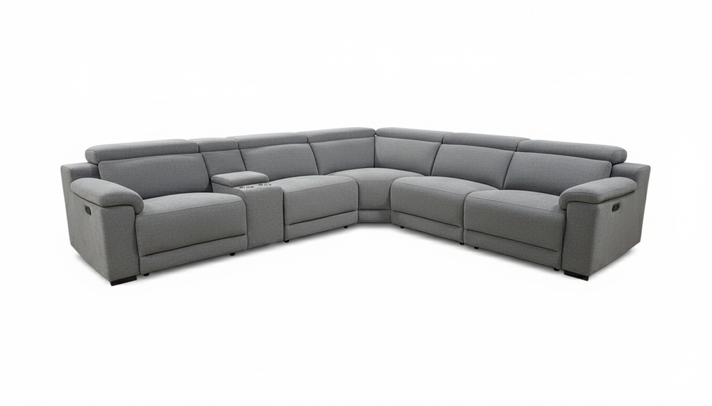 Nora Corner 2 Ends Electric Recliner -Fabric