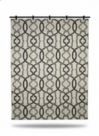 Bays Modern Pattern Rug -Neutral Grey