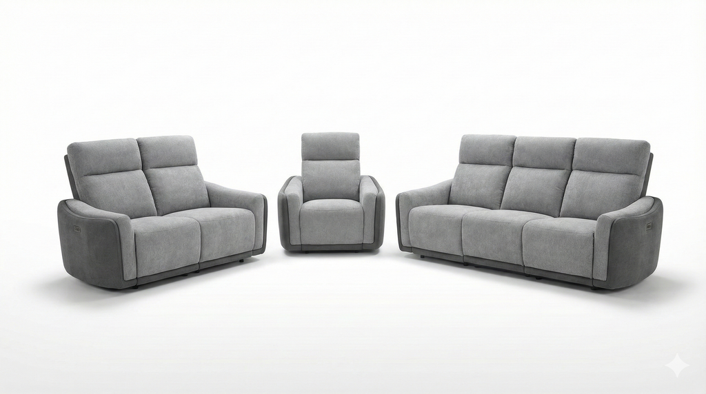 MOMBA 3+2+1 ELECTRIC RECLINER