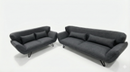 Urban Dark Grey 2 + 3 Seater Sofa Set