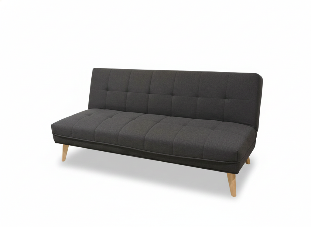 Aspire Sofa Bed -Charcoal & Light Grey