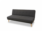 Aspire Sofa Bed -Charcoal & Light Grey