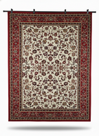 Mochka Classic Persian Rug -Red & Ivory