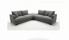 Nordic LAF 2S + Ottoman + RAF Modular Sofa -Light Grey