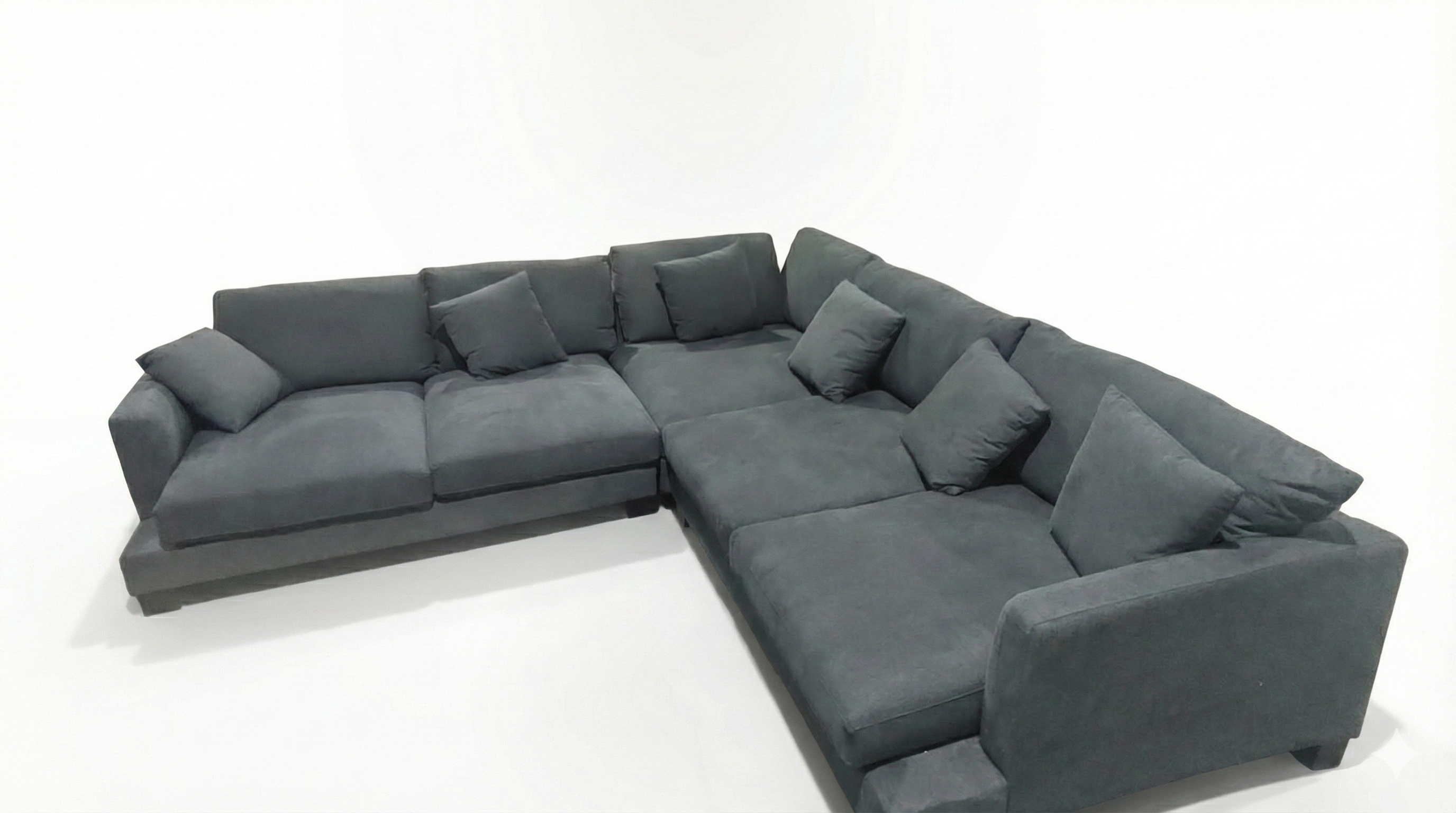 Oakley Deep Seat Corner Suite -Charcoal Fabric