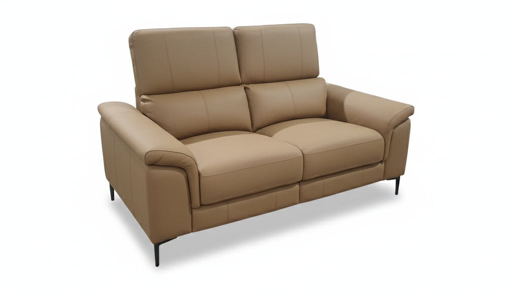 Kevin 2 Seater Electric Recliner -Full Leather Lounge