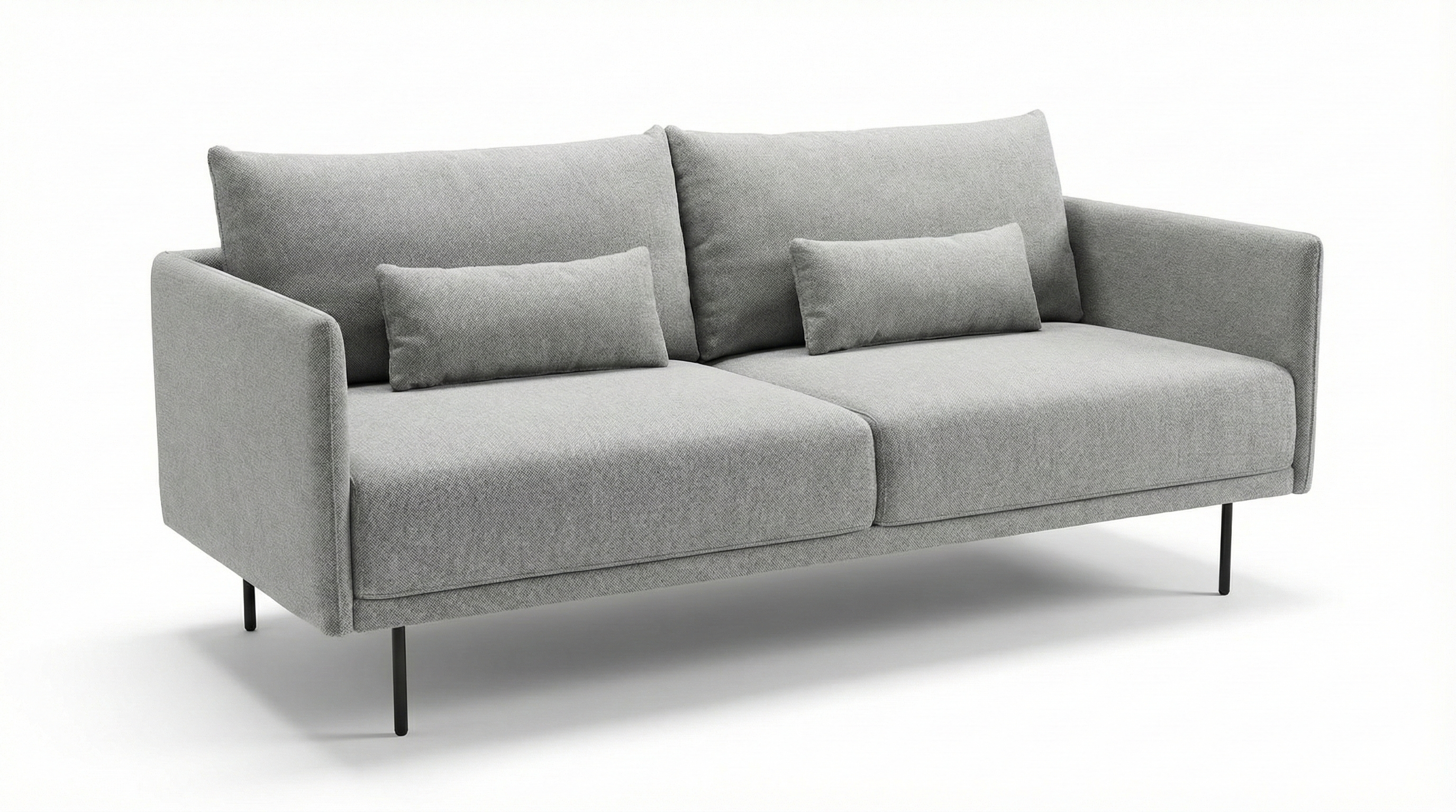 Oslo Light Grey 3 Seater Sofa