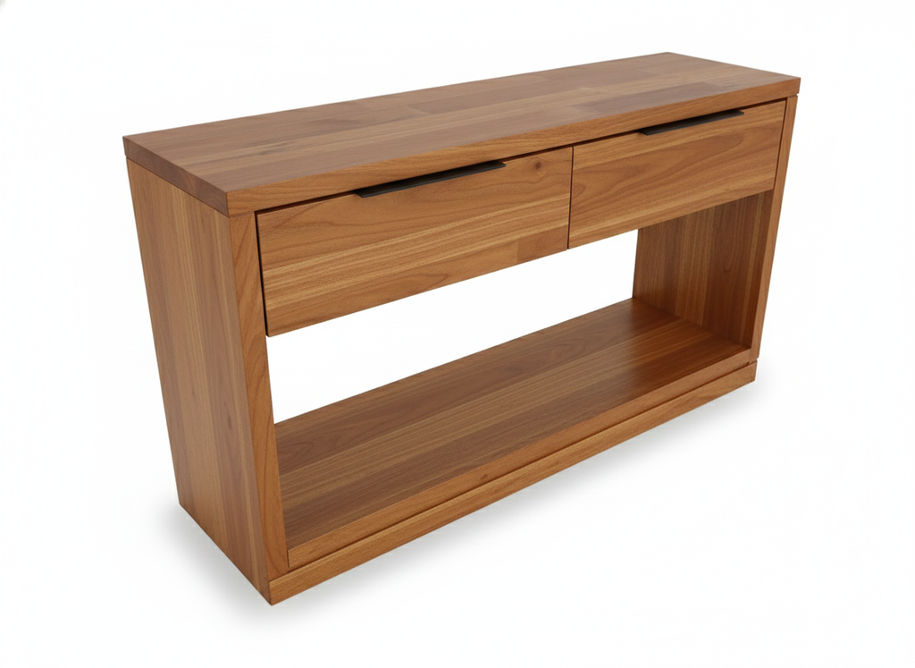 La Mont Hall Table -Timber Console with 2 Drawers