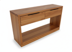 La Mont Hall Table -Timber Console with 2 Drawers
