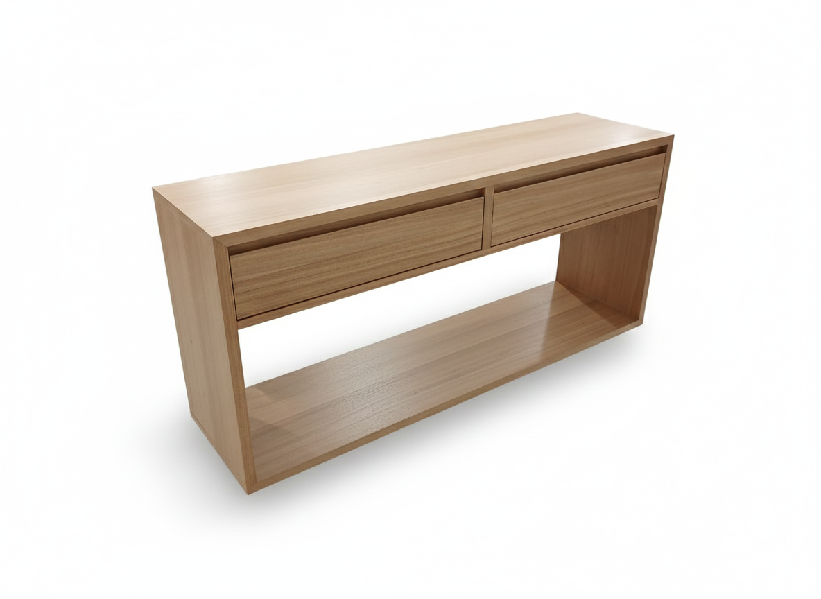 Haven Hall Table -Timber Console with 2 Drawers