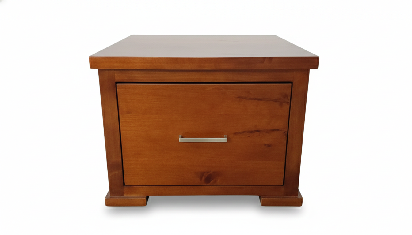 Heritage Timber Bedside -1 Drawer