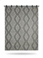 Hudson Linear Geometric Rug -Grey Tone