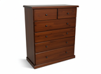 Mustang Tallboy -6 Drawer Chest