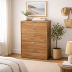 Airlie Tallboy -5 Drawer Timber Chest