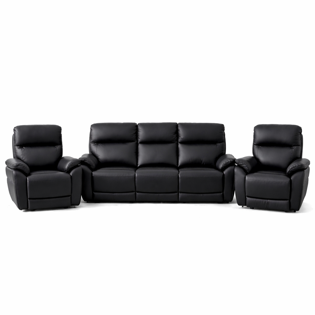 ASPECT LEATHER RECLINER 3RR+R+R