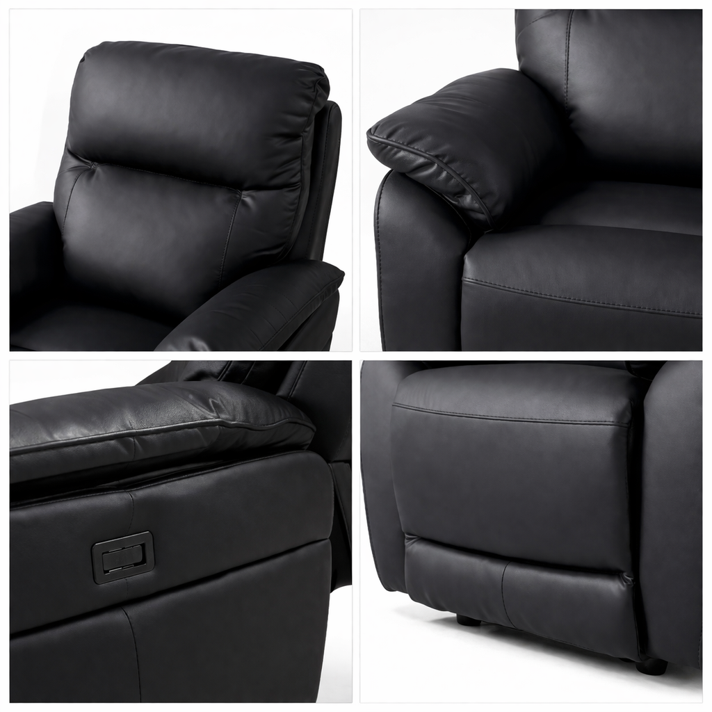 ASPECT LEATHER RECLINER 3RR+R+R
