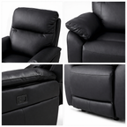 ASPECT LEATHER RECLINER 3RR+R+R