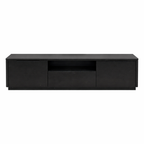 SOHO TV Unit -Modern Black Entertainment Console