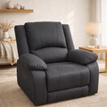 Admiral Leather Electric Recliner Armchair