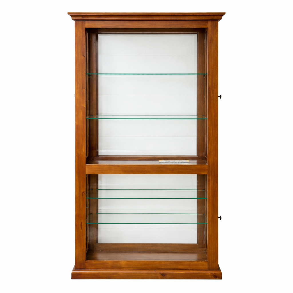 Hampton Glass Display Cabinet -Solid Timber Frame