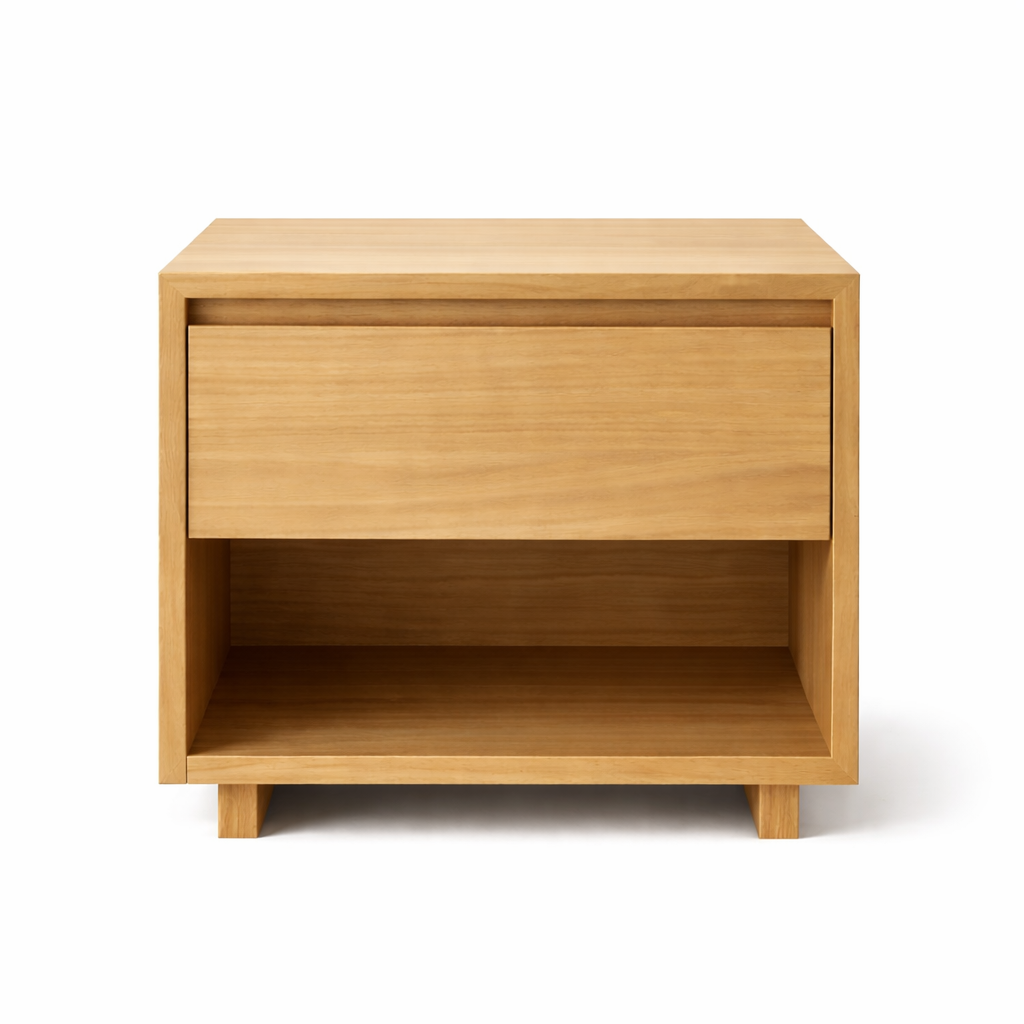 Haven Blue Gum Solid Timber Lamp Table