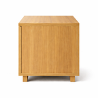 Haven Blue Gum Solid Timber Lamp Table