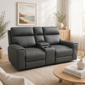 Jackson 2 Seater Electric Recliner -Leather Lounge Set