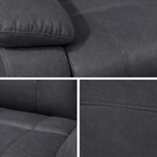 Admiral Leather Electric Recliner Armchair
