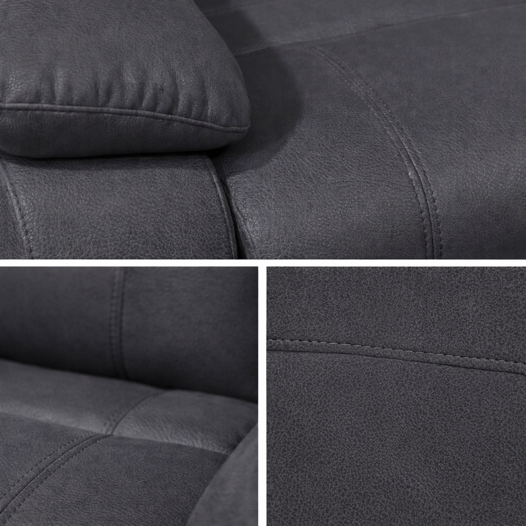 Admiral Leather Electric Recliner Armchair