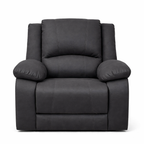 Admiral Leather Electric Recliner Armchair