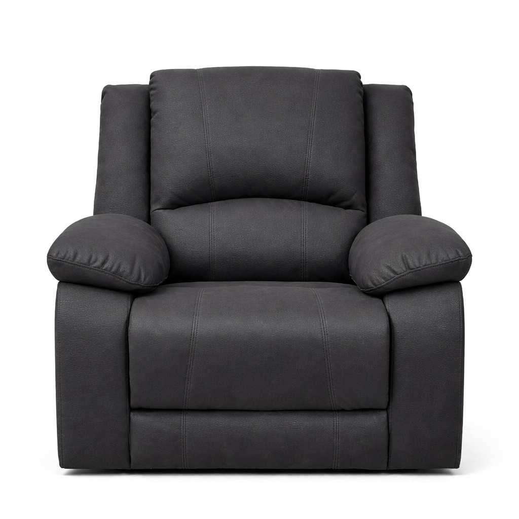Admiral Leather Electric Recliner Armchair