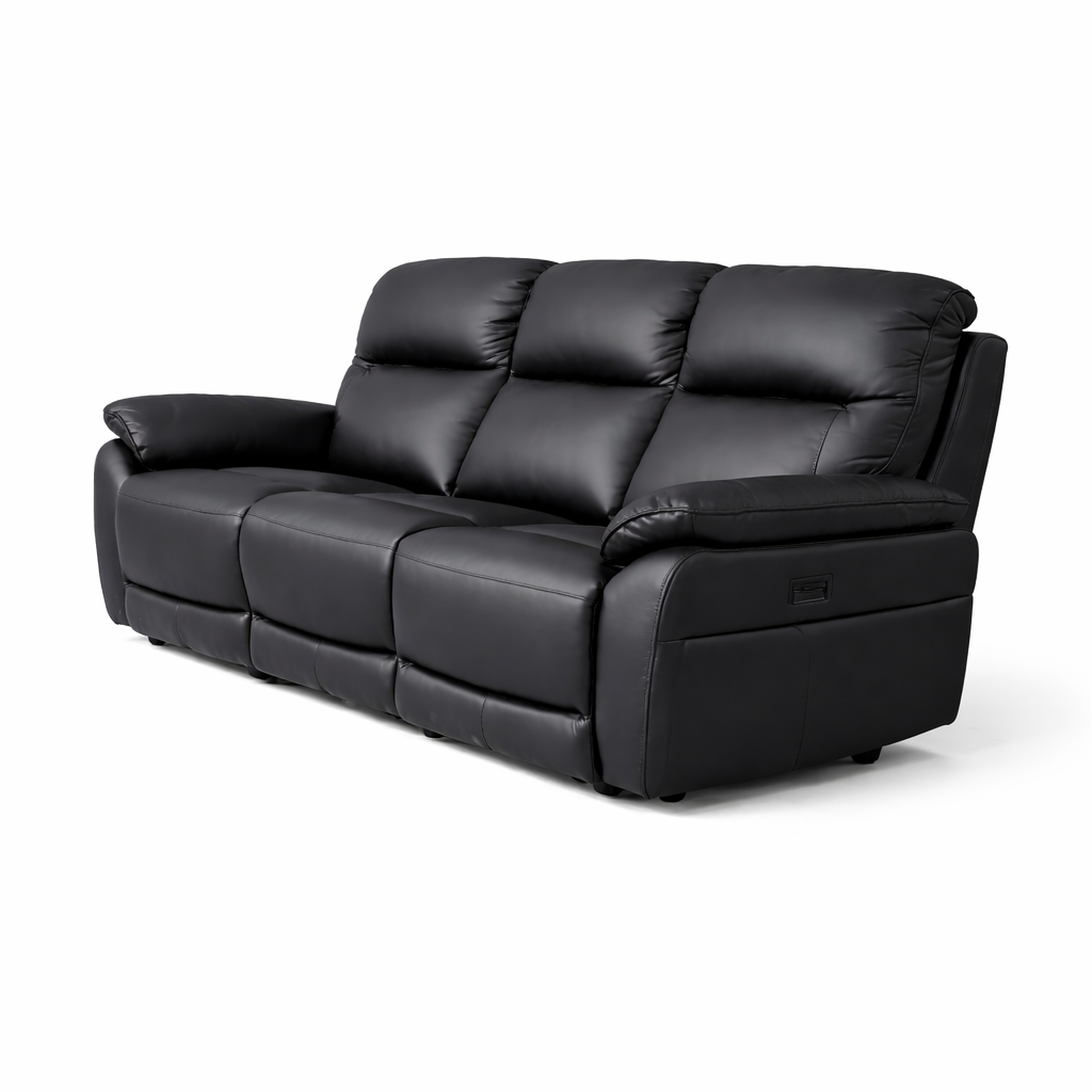 ASPECT LEATHER RECLINER 3RR+R+R
