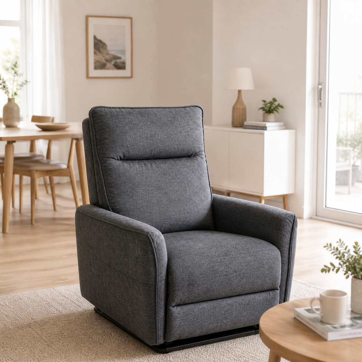 London Electric Lift Chair -Fabric Recliner