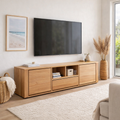 Monte Carlo 2000 TV Unit -Natural Timber Finish