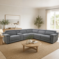 Nora Corner 2 Ends Electric Recliner -Fabric