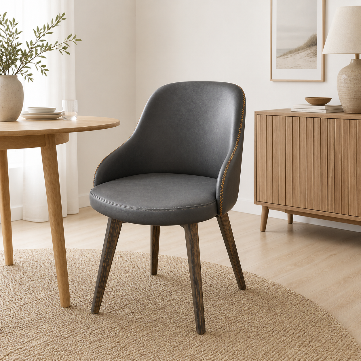 Oslo Dining Chair -Black