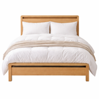 Jade Queen Bed Frame -Solid Timber Look