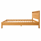 Jade Queen Bed Frame -Solid Timber Look