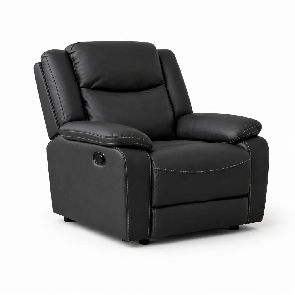 Preston Manual Recliner Lounge Suite -3 Seater + 2 Armchairs (3RR+1+1)