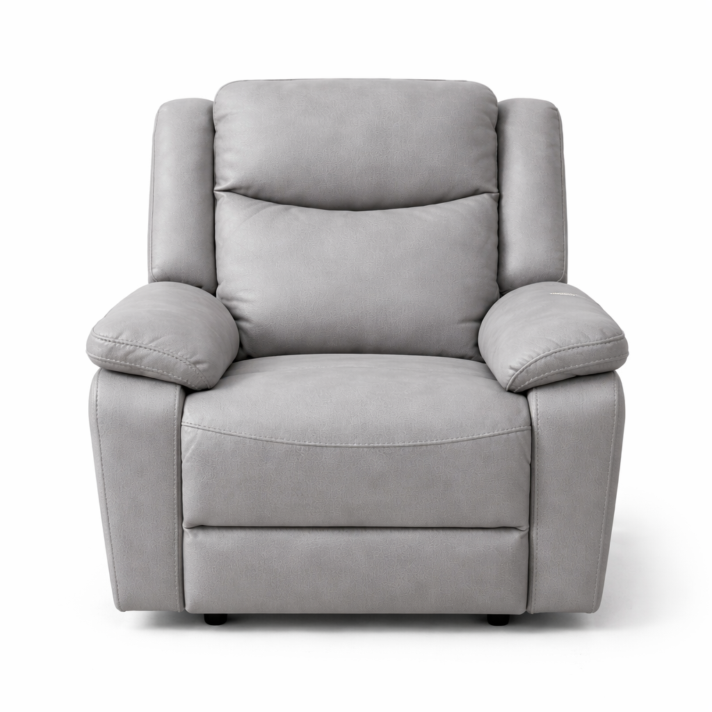 PRESTON 3+1+1 MANUAL RECLINER GRAY
