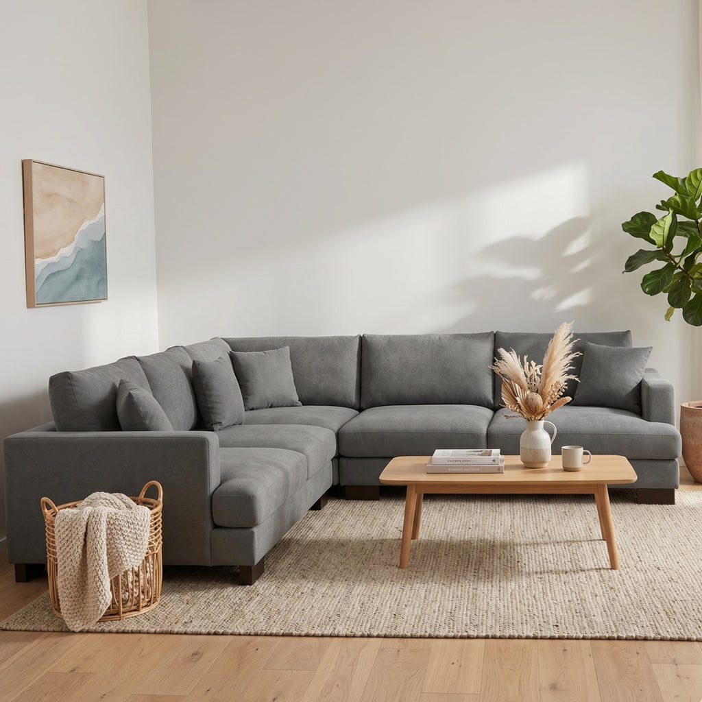 Rye Modular Corner Lounge -Deep Seat 2.5 Seater