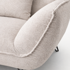 Coastline Curve 2 Seater Sofa -Light Beige
